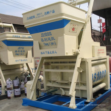 Máquina de mezcla de concreto de protección ambiental Js1000 (40-50m3 / h) con elevación